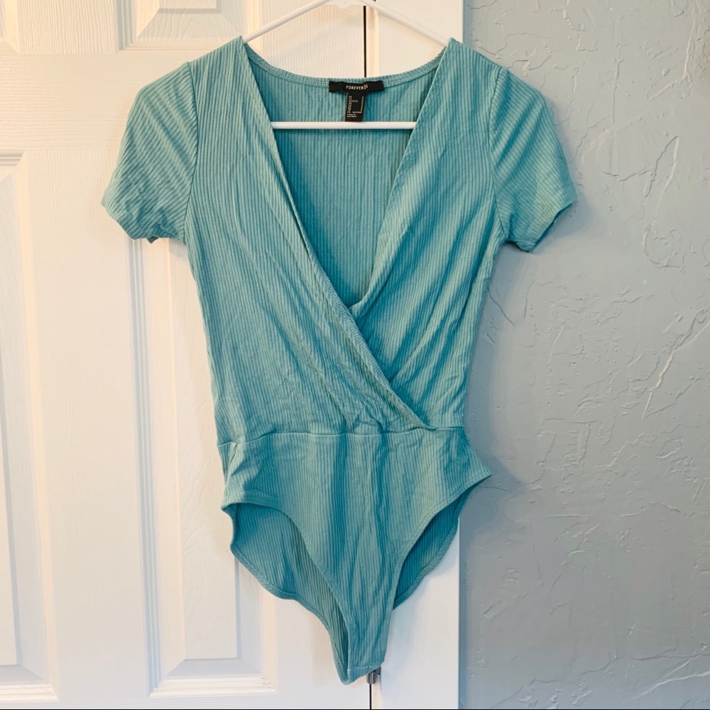*SOLD* Wrap front bodysuit